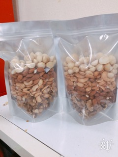 Combo 1kg mix óc chó, hạnh nhân, macca
