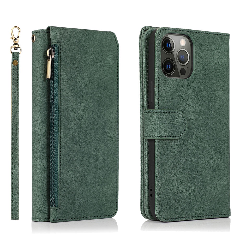 Bao Da Điện Thoại Có Khóa Kéo Cho iphone 13 Pro Max 12 Mini 11 Pro Max iphone 13 Pro 12Pro