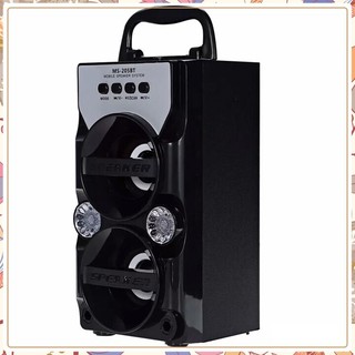 Loa gỗ Bluetooth xách tay MS-205BT siêu bền