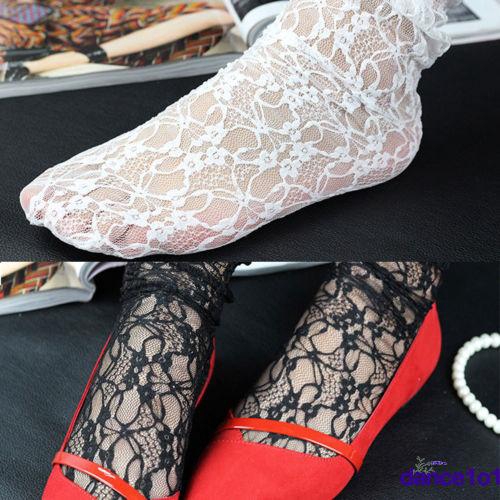 Vớ lưới cổ cao xinh xắn cho nữ