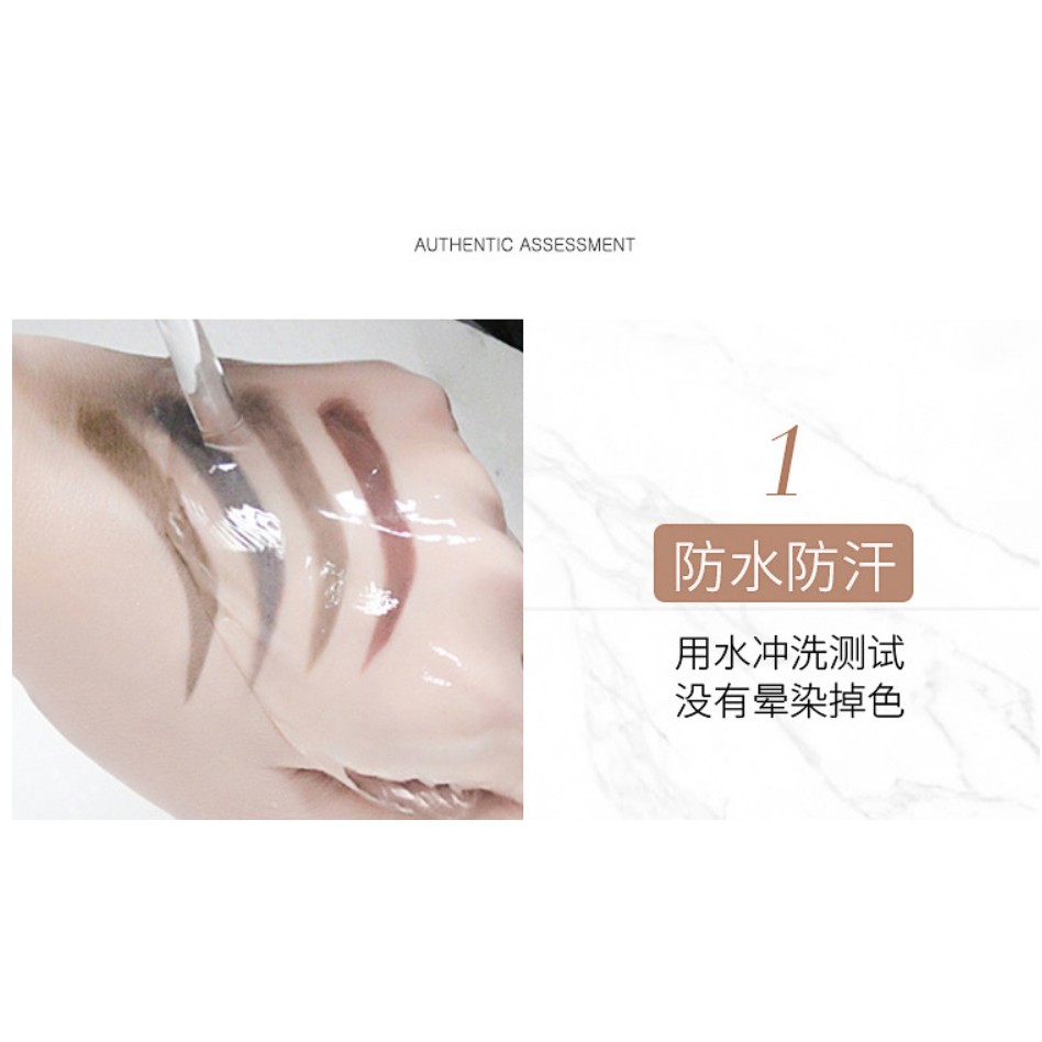 Chì Kẻ Mày 2 Đầu VÂN ĐÁ LAMEILA long lasting eyebrow sỉ rẻ nội địa lâu trôi chuẩn màu mèm mịn NGỰA BEAUTY | BigBuy360 - bigbuy360.vn