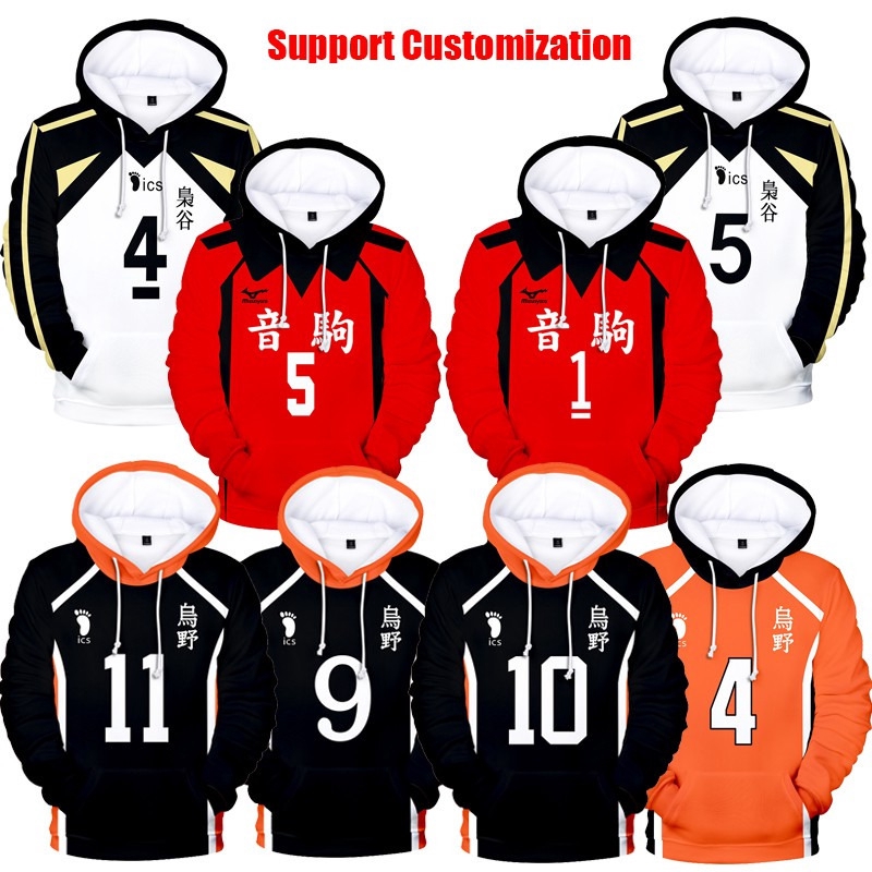 Haikyuu Cosplay Bokuto Kōtarō 3D In Áo Khoác Nam Nữ Áo Khoác Ngoài