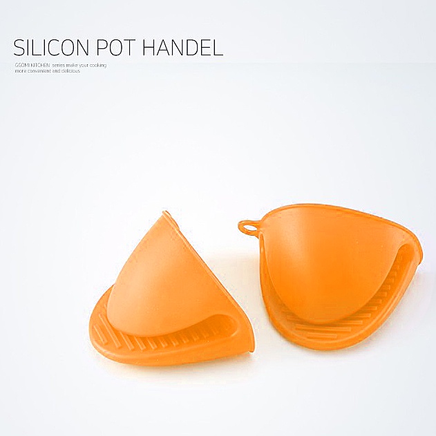 [HÀNG CHÍNH HÃNG]Bộ bắc nồi và miếng lót nồi chảo silicone chịu nhiệt tới 250oC, thân thiện môi trường GGOMi Hàn Quốc