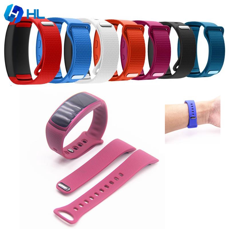 Dây Silicone Thay Thế Cho Đồng Hồ Samsung Gear Fit 2 Sm-R360