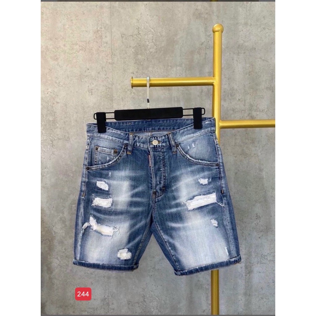 Quần Short Nam Chất Jean Co Giãn, Quần Đùi Nam thời trang cao cấp MuradFashion NT37