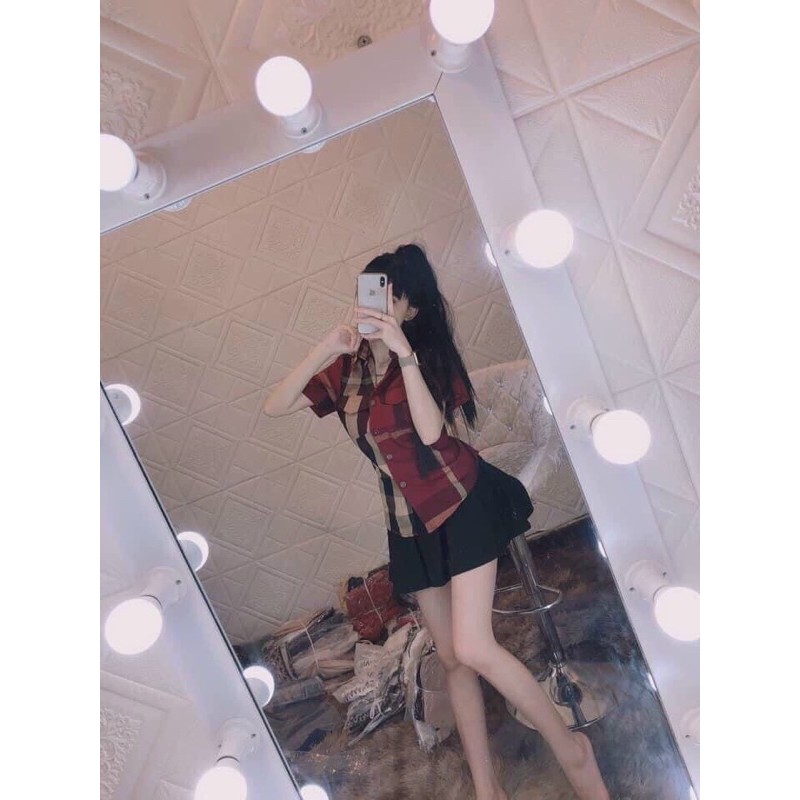 sơ mi Bbr sọc đỏ Big size