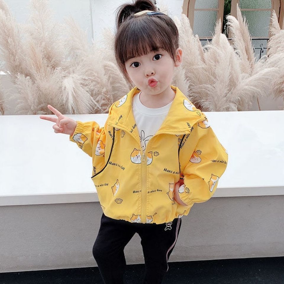 Áo Khoác Phong Cách Mới Cho Bé Gái