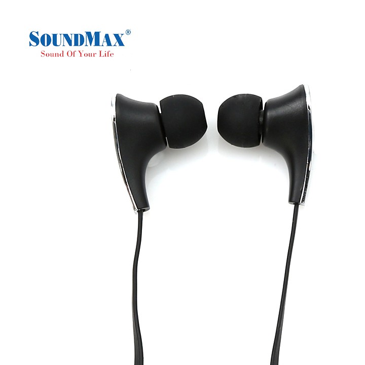 Tai nghe Soundmax AH701 (Đen)-Hàng Chính Hãng