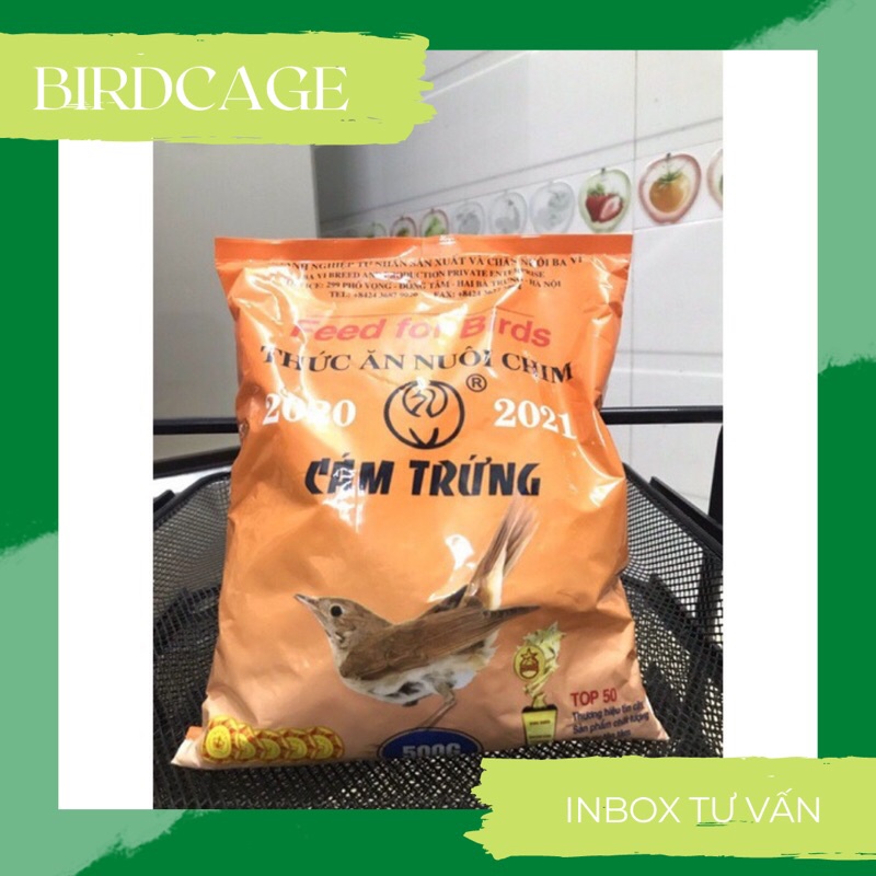 CÁM TRỨNG THỨC ĂN NUÔI CHIM