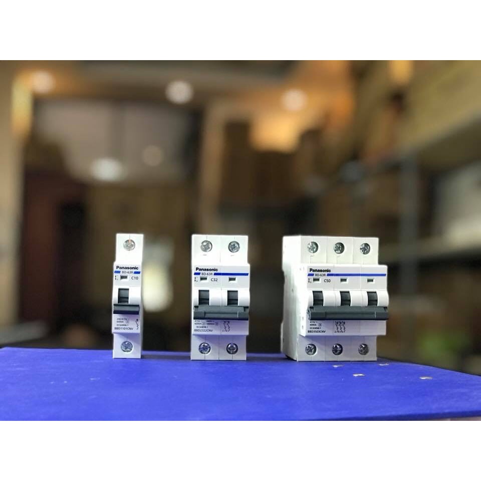Cầu dao tự động Aptomat MCB  thiết bị điện Panasonic
