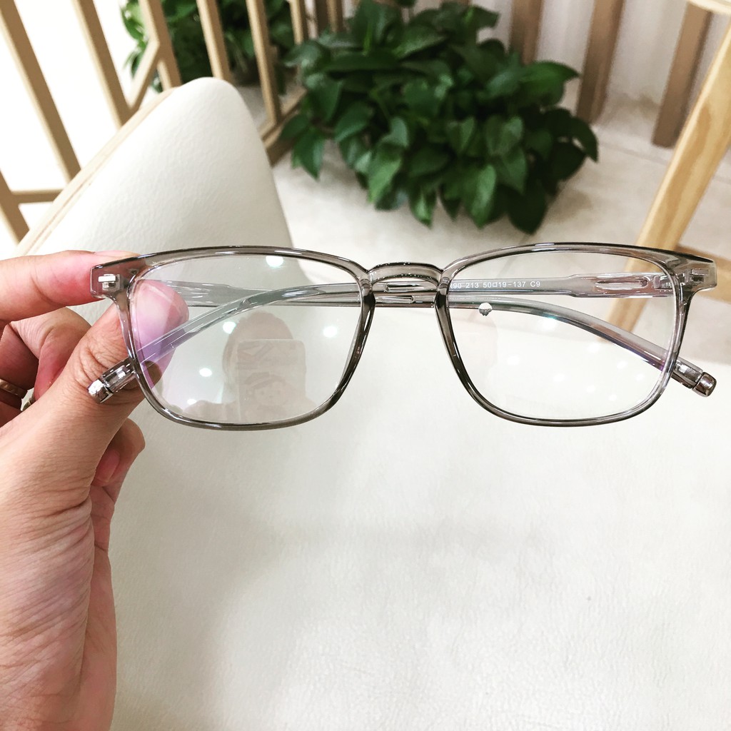 Gọng kính nữ Glasses Garden chữ nhật nhựa dẻo 213 - Có lắp mắt cận theo yêu cầu | BigBuy360 - bigbuy360.vn