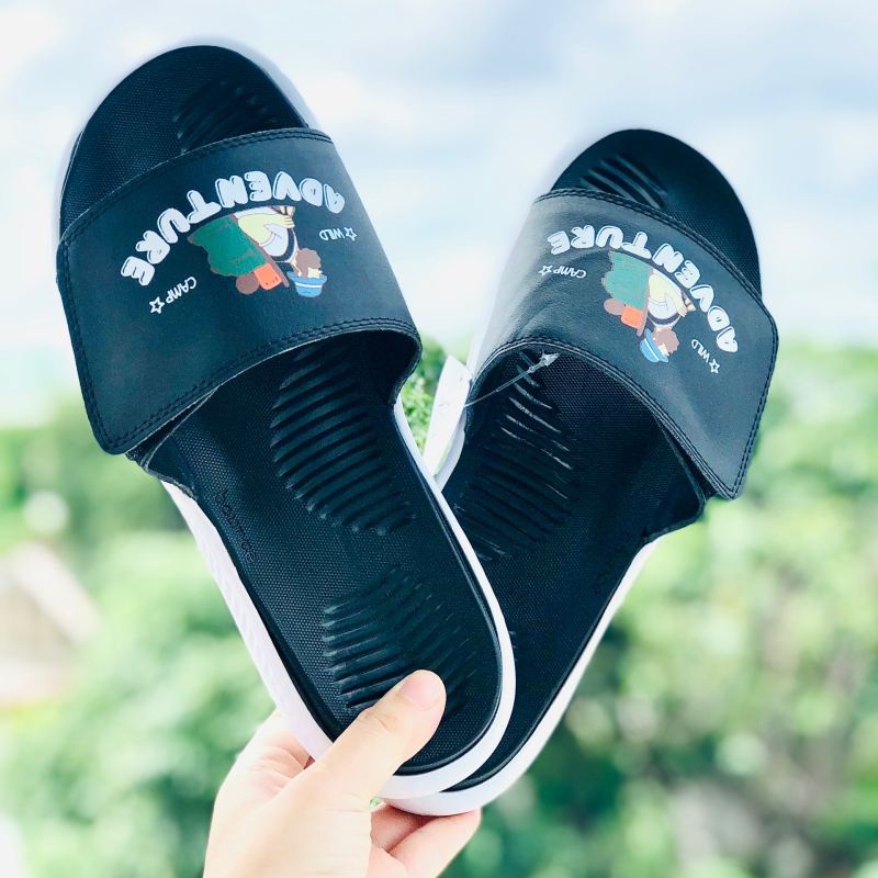 Dép Alphabounce adidas ❤️FREESHIP + FullBox❤️ quai ngang nam nữ Balô adventure chất xịn VNXK 1-1, full đen