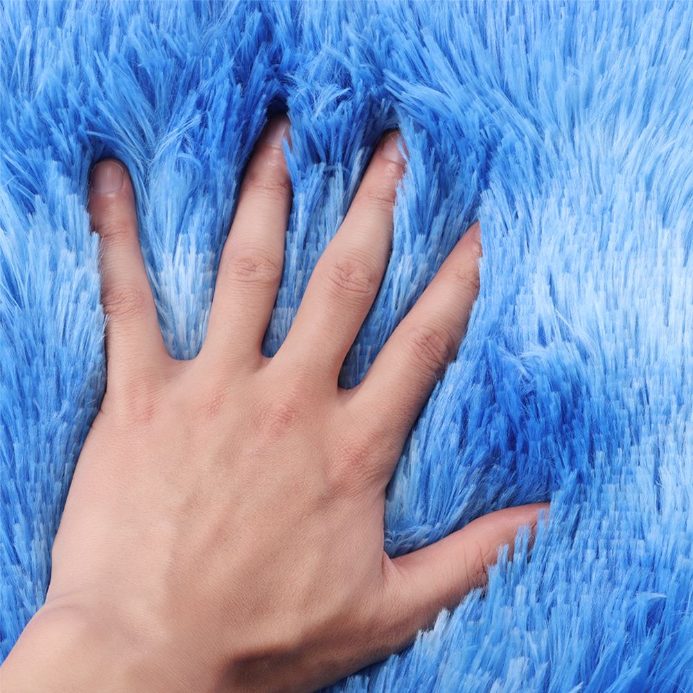 Vỏ gối sofa phủ lông mềm mại màu gradient hiện đại tùy chọn