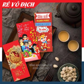 [DEAL HOT] 100c Bao Lì Xì ĐẸP-BÓNG-SANG (đc chọn mẫu)