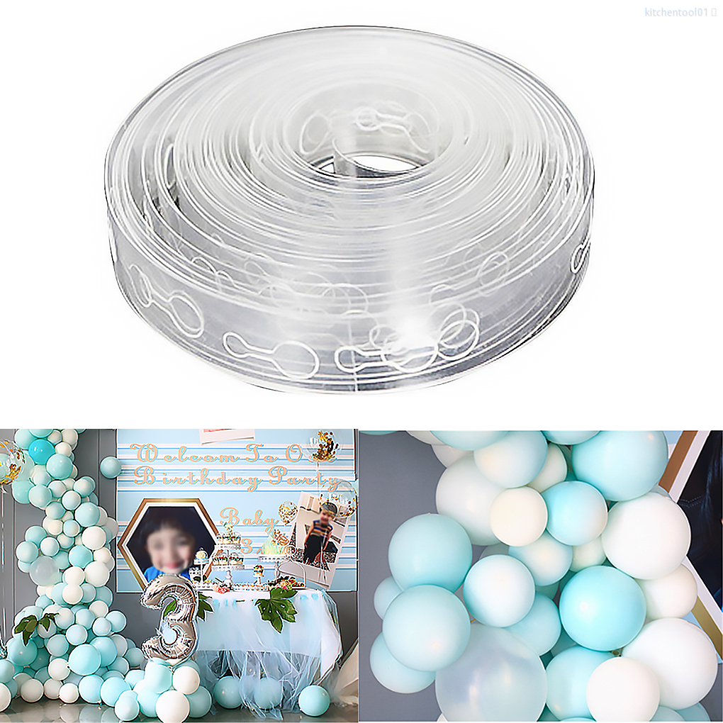 Cuộn Băng Dính Nhựa Trong Suốt 5m Dùng Để Cố Định Bong Bóng Trang Trí Tiệc Cưới Tiệc Sinh Nhật &amp; Tiệc Cưới