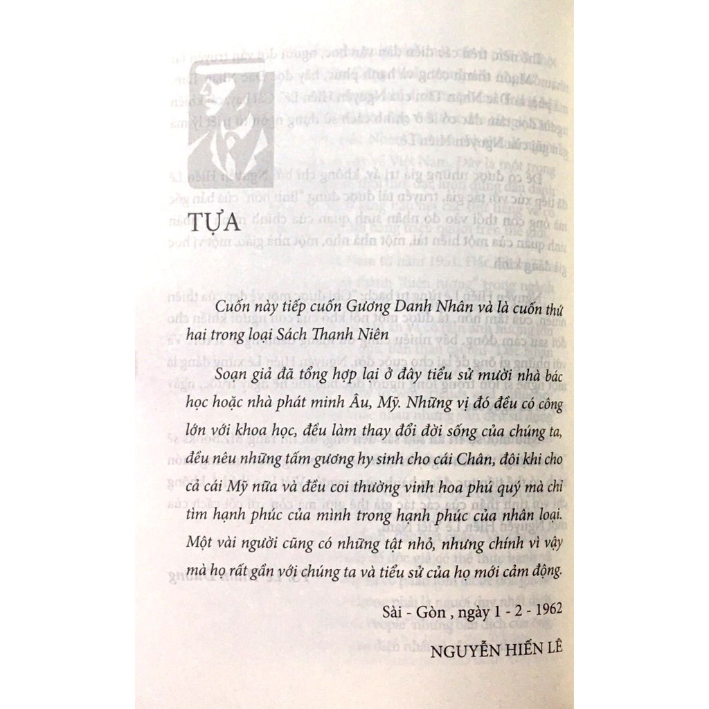 Cuốn sách Gương Hi Sinh