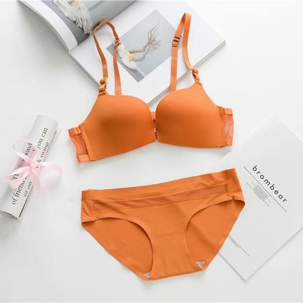 Bộ đồ lót su đúc Cài Trước Siêu Nâng Đẩy, Áo Ngực đúc su không gọng tạo khe Siêu Sexy CK316 | BigBuy360 - bigbuy360.vn