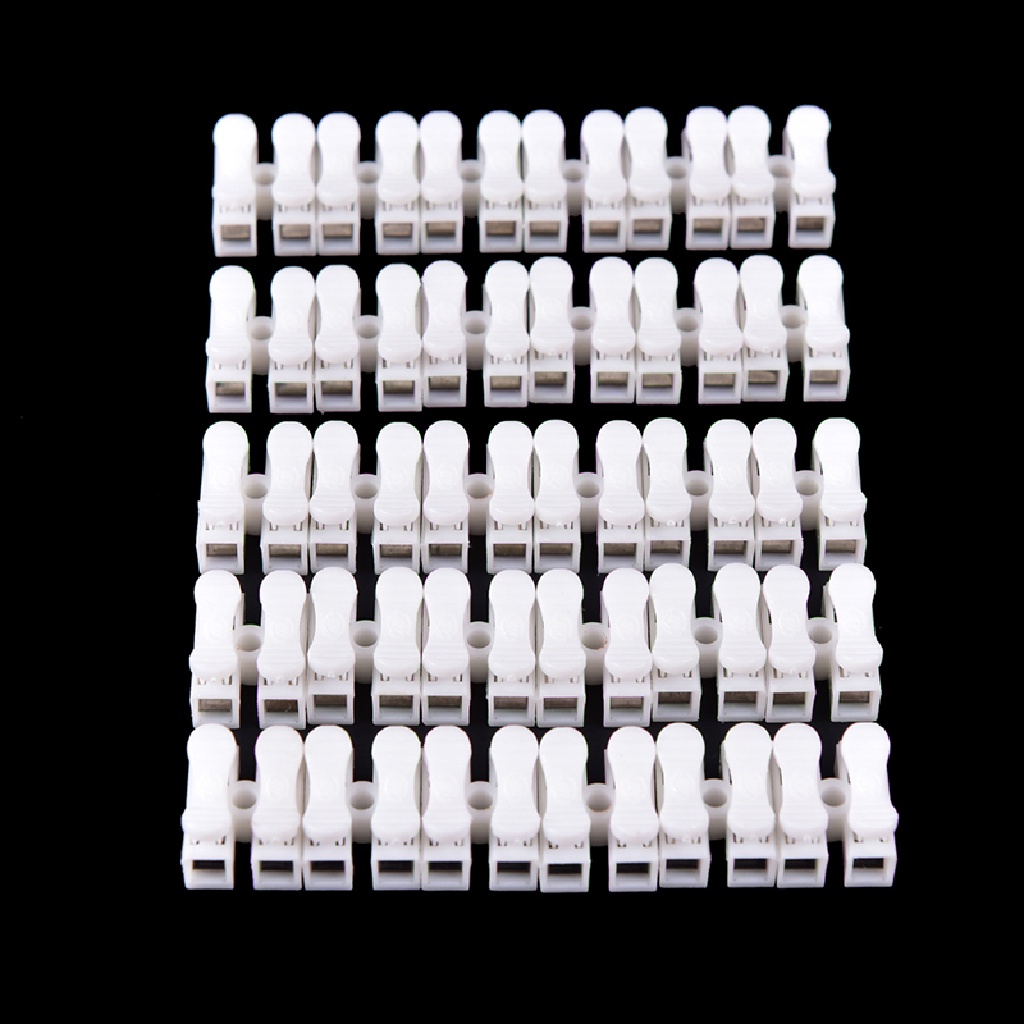 Set 30 Đầu Nối Cáp 2-Pin Tự Khóa 3
