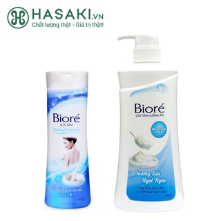 Sữa Tắm Bioré Dưỡng Ẩm Mịn Da Hương Sữa 530g
