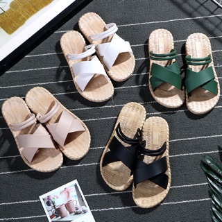Dép sandal dây mảnh đế chiếu hàng nhập