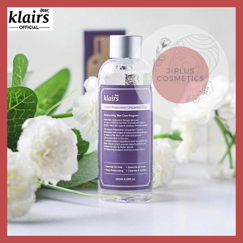 NƯỚC HOA HỒNG KLAIRS KHÔNG HƯƠNG 180Ml