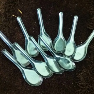 com bo 10  thìa phở inox dài dầy đẹp hiệu Hoa Sen sỉ 100c x2k