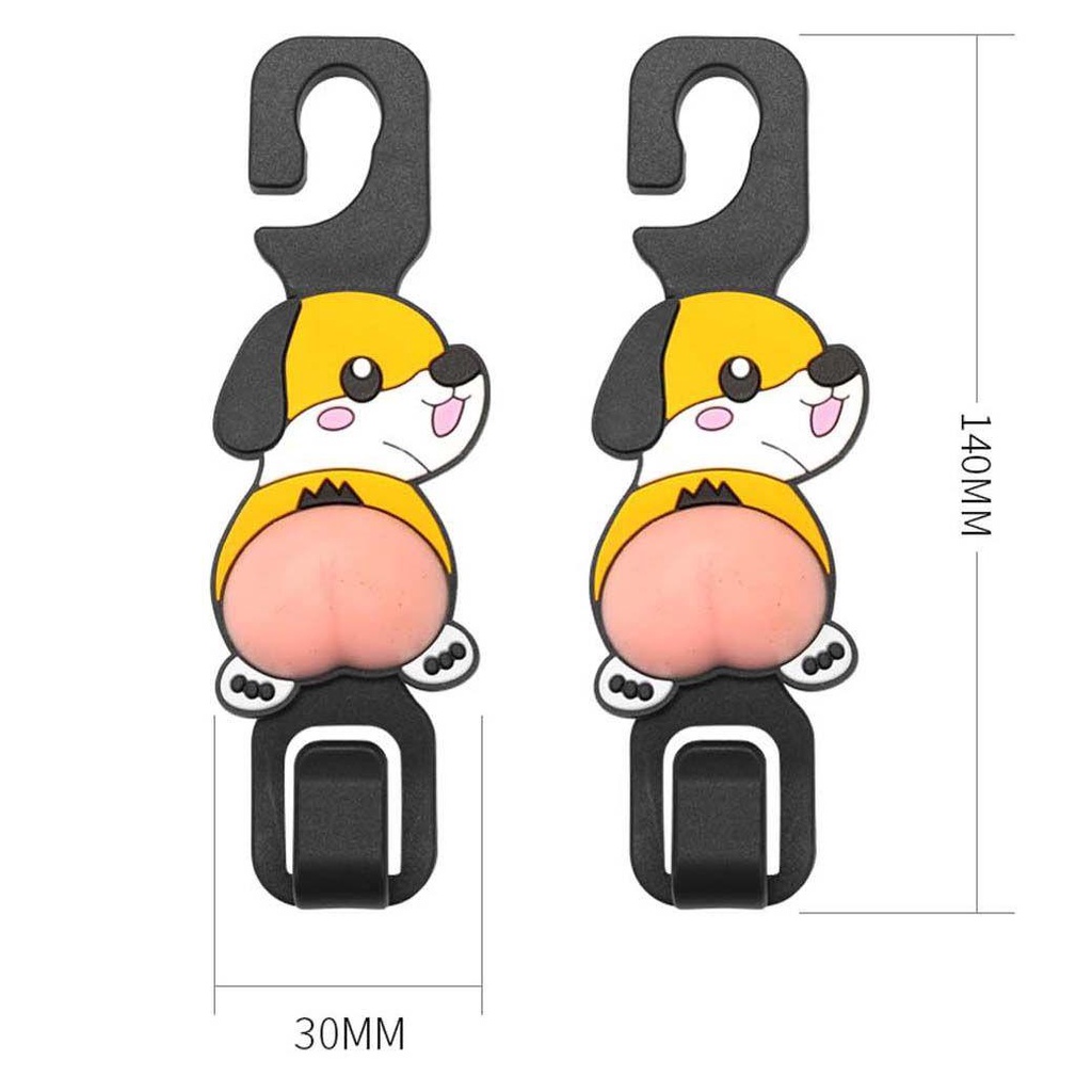 Móc Treo Đồ Dùng Gắn Lưng Ghế Ngồi Xe Hơi Đa Năng Tiện Dụng Cho Gia Đình