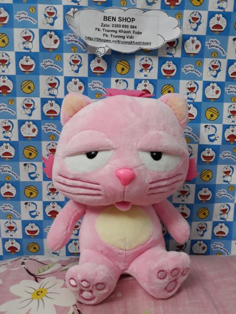 Mèo lười size 30cm, hàng DINGA FUCO chính hãng, mới 99%-100k/1 bé(có clip đính kèm)🐱🐾🐾🐾🐱