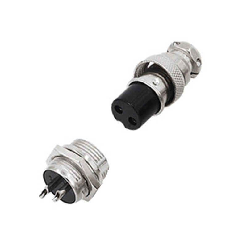 Đầu Nối Dây Dẫn Khí Ga 16mm GX16-2 2~9 Pin