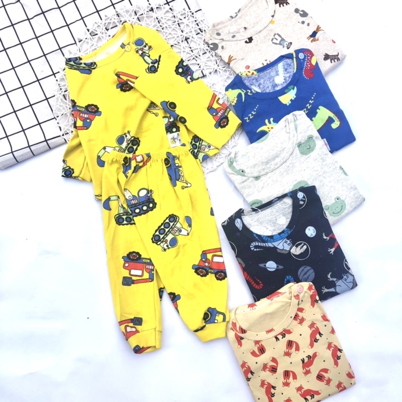 Bộ bozip dài tay cho bé hàng loại 1