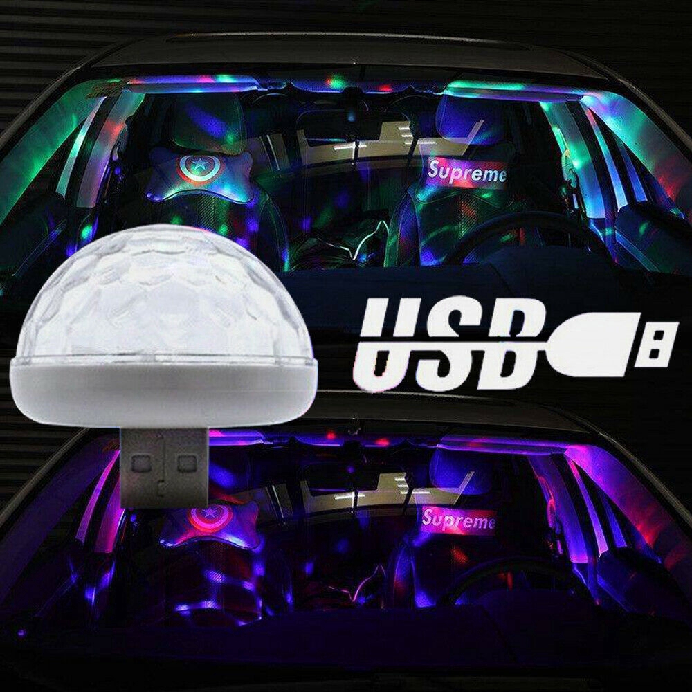 Đèn disco mini nhiều màu RGB