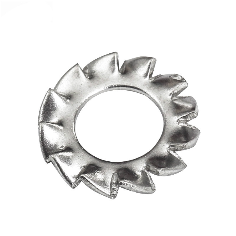 Vòng Đệm Răng Ngoài Bằng Thép Không Gỉ DIN6798A M3 M4 M5 - M24 304