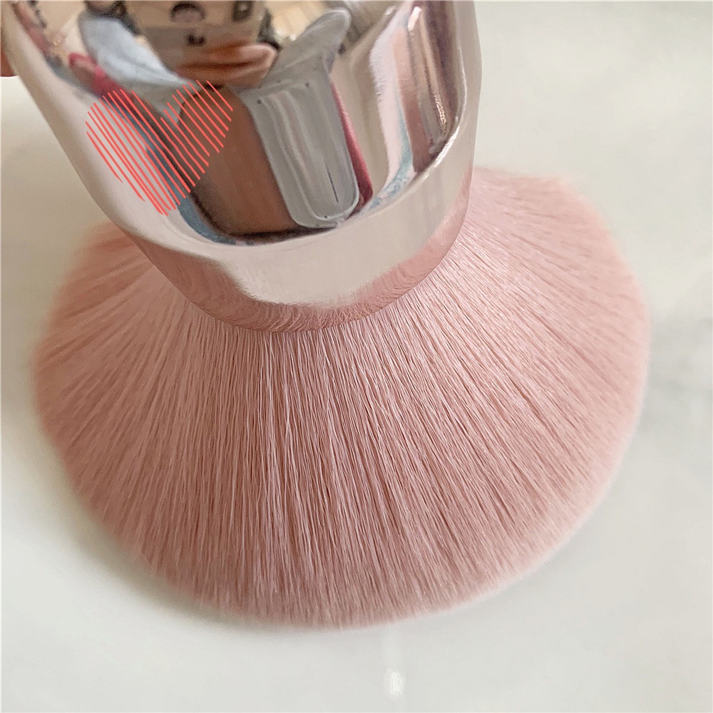 1 Cọ Trang Điểm Tán Phấn Nền Thiết Kế Đầu Nấm Tiện Dụng