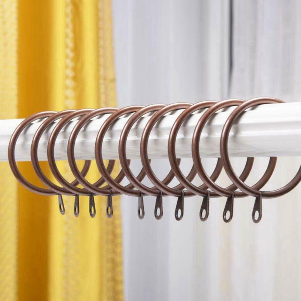 Vòng Kim Loại Treo Rèm Cửa Chống Tiếng Ồn Thấp Tiện Dụng