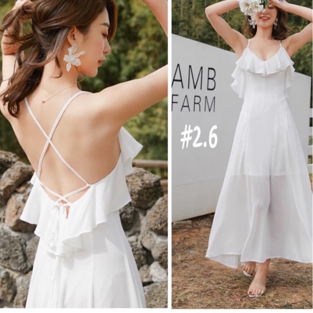 Đầm maxi đi biển (Hình thật shop chụp)