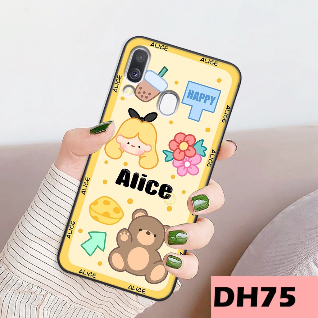 Ốp lưng Samsung A40 in hình 3D gấu mới nhất - sang - chảnh - ĐẸP- BỀN