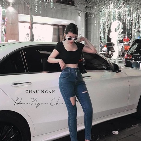 Áo Croptop Cổ U Ngắn Tay Nữ - Rere.Store B13-1 Thun ôm body sexy, phông trơn cổ tròn cá tính màu basic Ulzzang