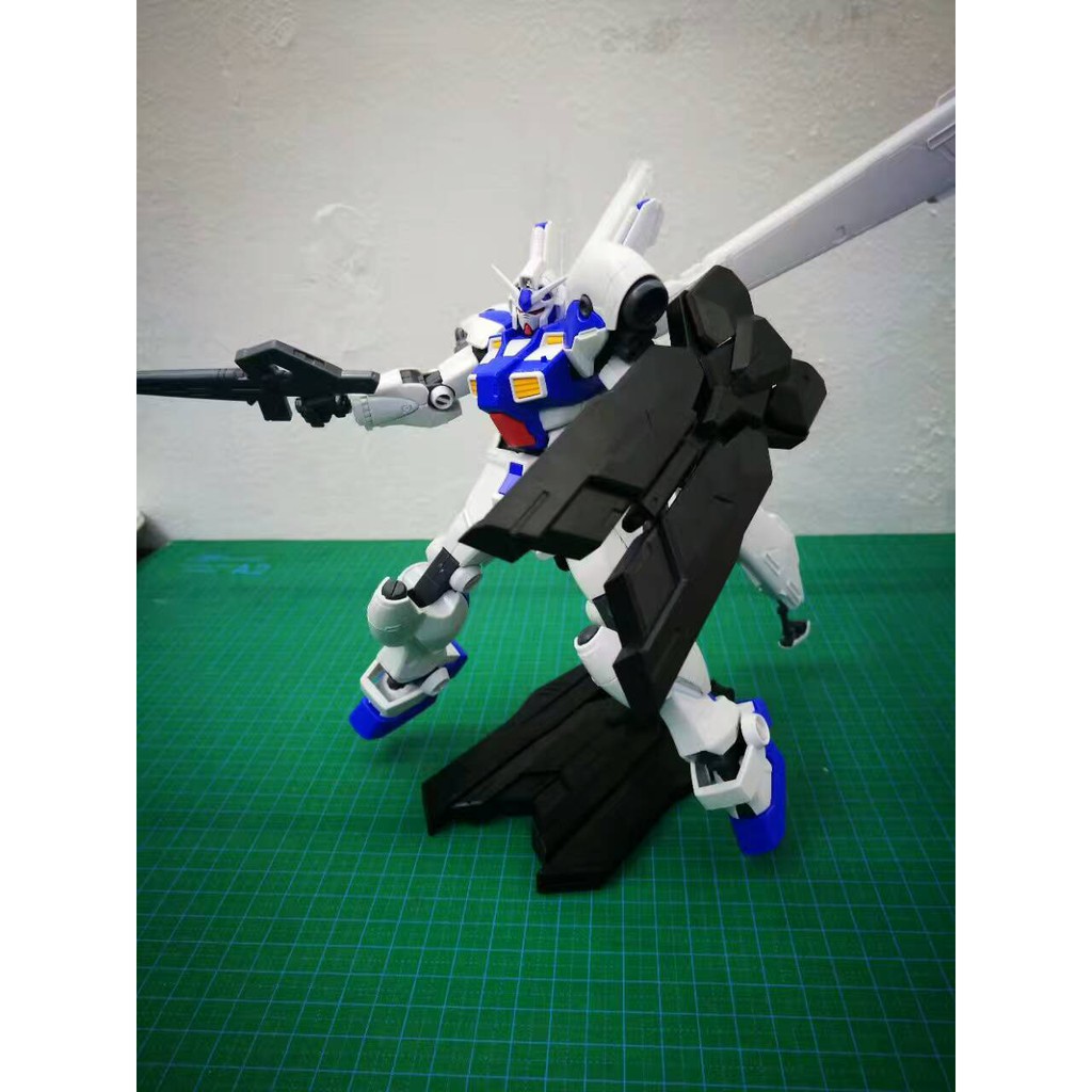 Đế giá đỡ mô hình 2 dạng Action Base &amp; khiên Shield cho RG HG MG Figure - ANUBIS model