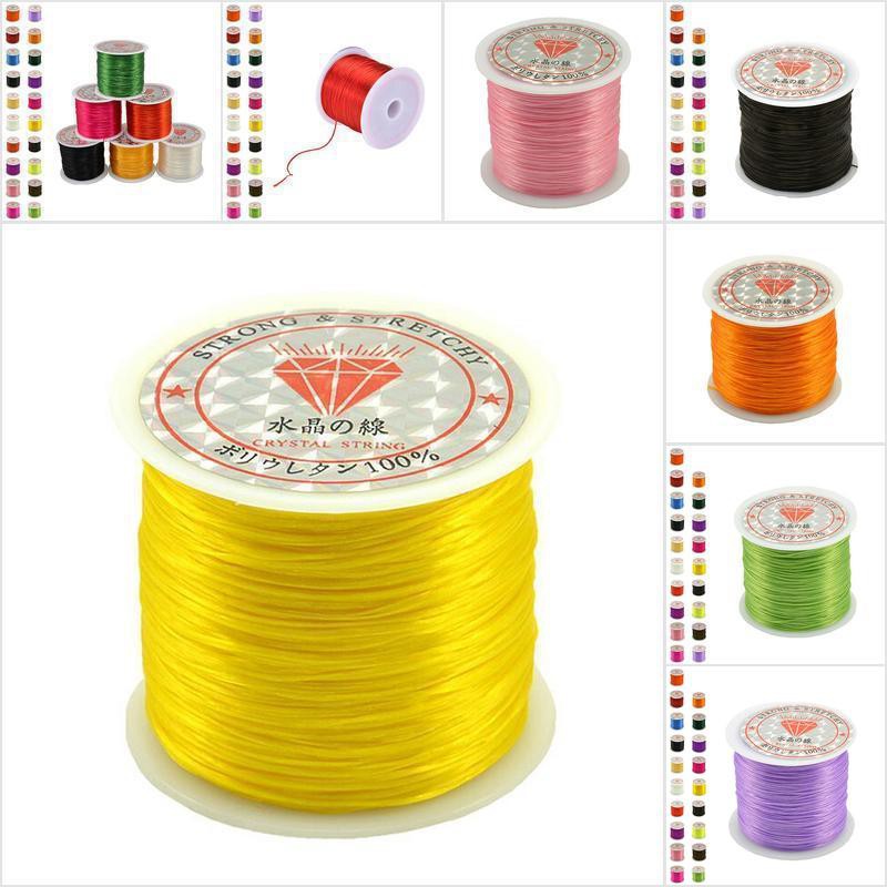 Cuộn Dây Co Giãn 50M Dùng Làm Vòng Tay / Vòng cổ Tiện Dụng