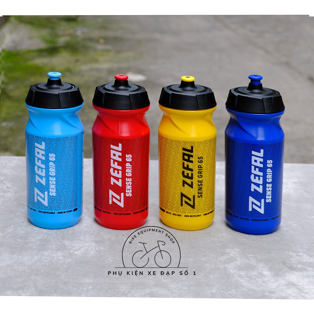 BÌNH NƯỚC XE ĐẠP ZEFAL SENSE GRIP 65 650ML