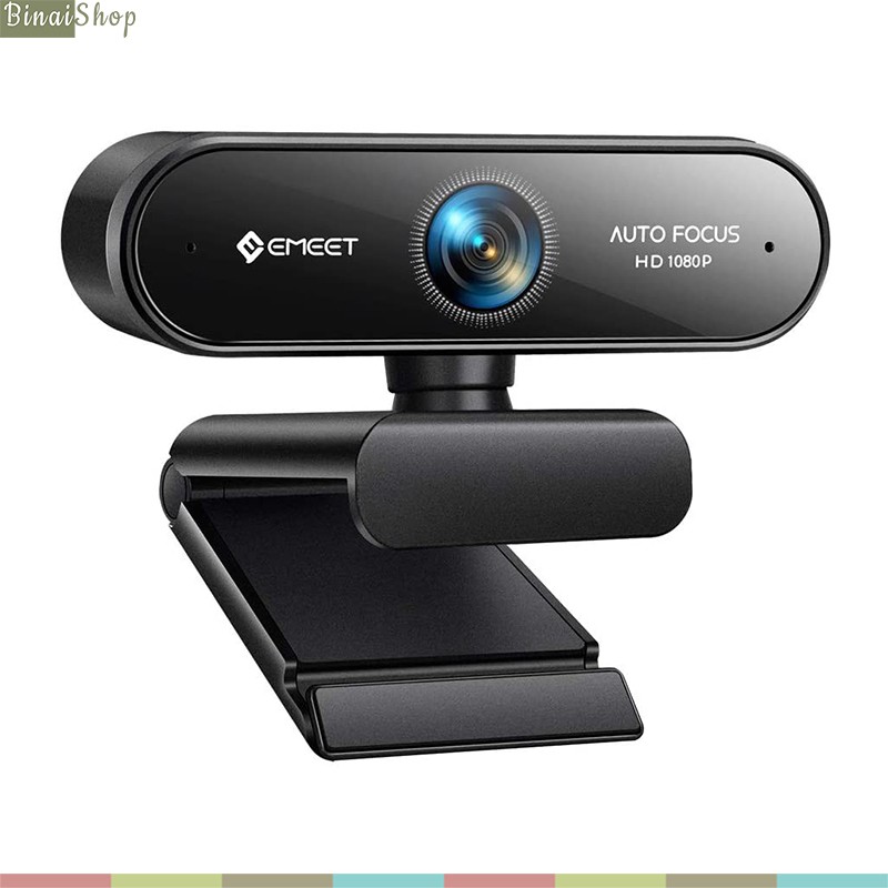 Webcam Họp Trực Tuyến Góc Rộng 96 Độ Emeet Nova (Full HD 1080p, Tốc Độ Khung Hình 30fps)