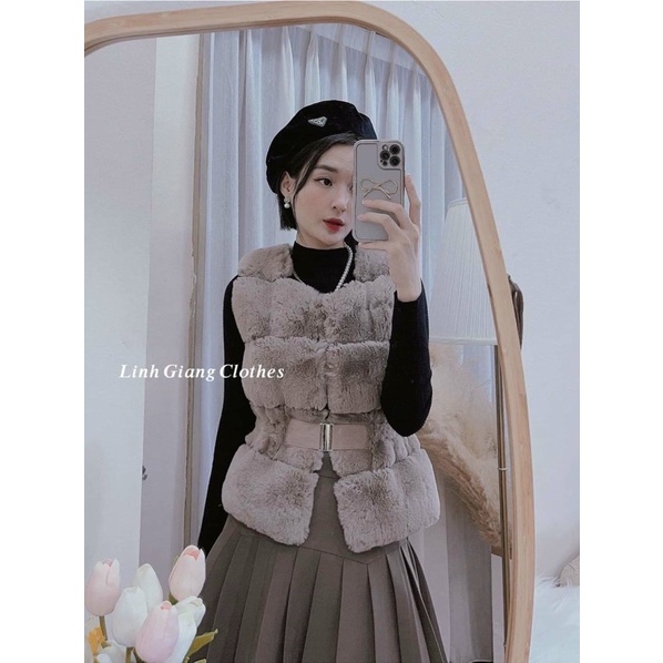 Áo Gile lông nhung Quảng Châu siêu xịn💖FREESHIP💖