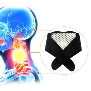 Đai đeo cổ châm cứu sinh nhiệt từ tính