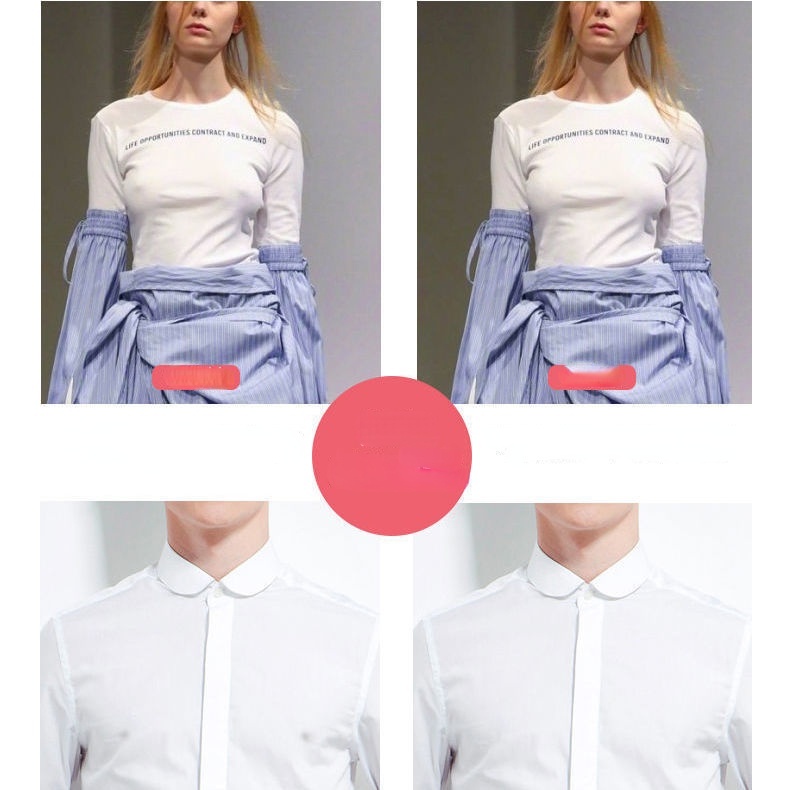 Miếng Dán Ngực Bằng Silicon Mỏng Vô Hình Chống Chói Thoáng Khí Thời Trang Mùa Hè Phong Cách Hàn Quốc