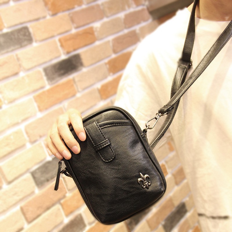 Túi Đeo Chéo Nam Mini 💖HÀNG MỚI-XU HƯỚNG 2020 💖 [ FREESHIP] Túi đeo chéo nam Mini đa năng phong cách Châu Á | BigBuy360 - bigbuy360.vn