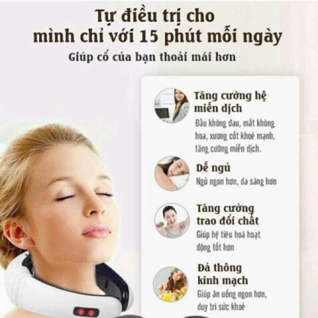 Đai matxa cổ vai gáy 3D