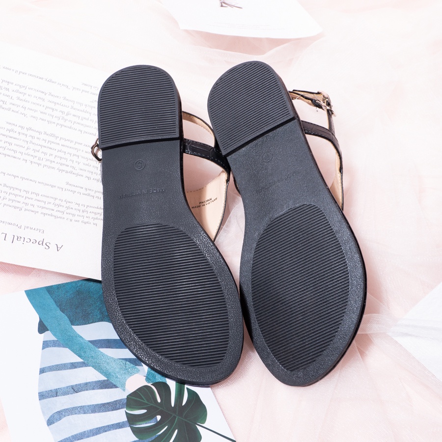 Giày Sandal Nữ Dép Kẹp Thời Trang Êm Chân PABNO -BH 12 Tháng- PN13006