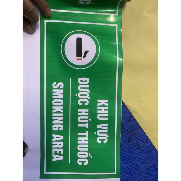 Tem decal ngoài trời A3, A4, A5, In theo yêu cầu, xưởng trực tiếp in