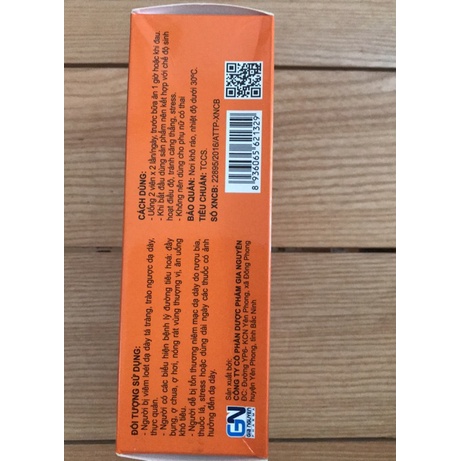 BÌNH VỊ HOÀNG - giảm triệu chứng viêm loét dạ dày - tá tràng