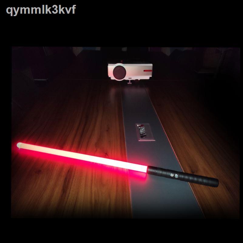 № ₪ ✁Kiếm laser chính hãng có thể thu vào Star Wars lightsaber kim loại thực lưới màu đỏ Jedi Warr